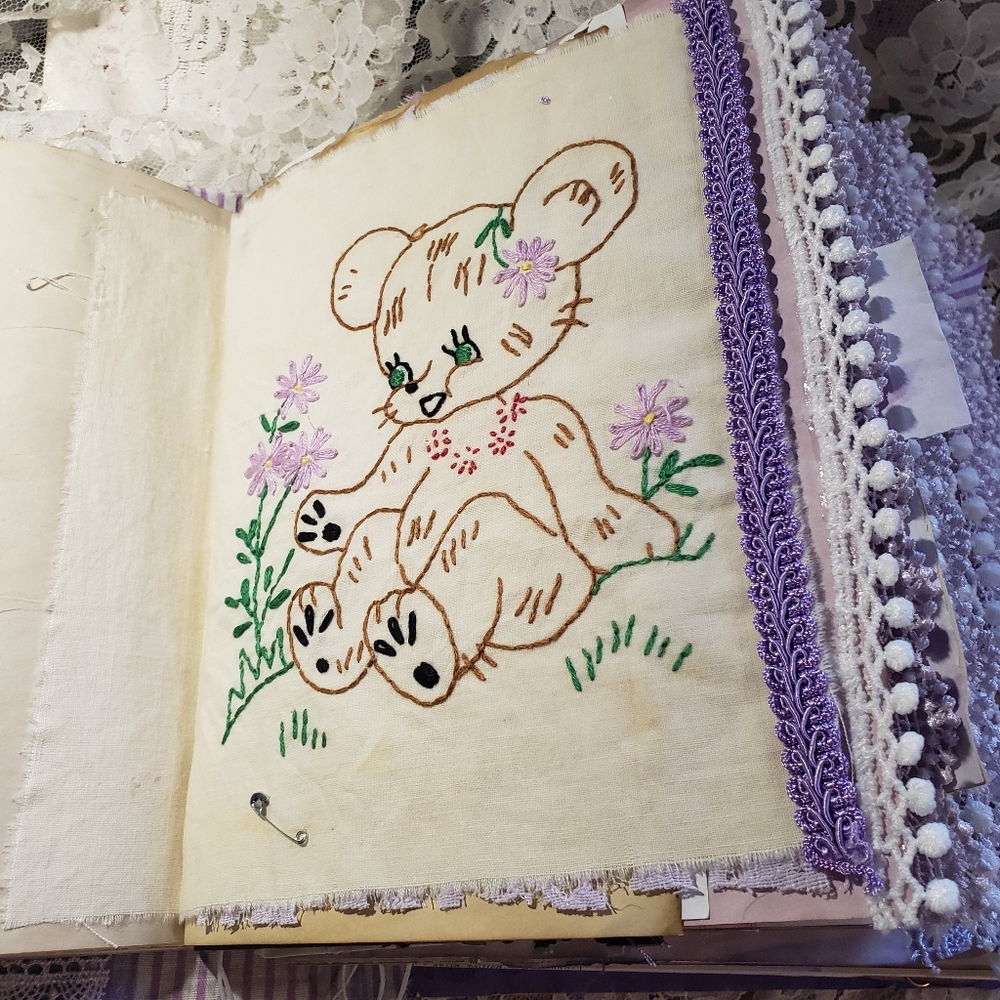 Junk journal. purple theme - Picture 5 of 12